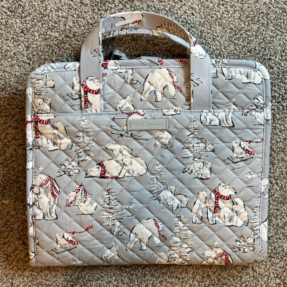 Vera Bradley Hanging Travel Organizer Beary Merry